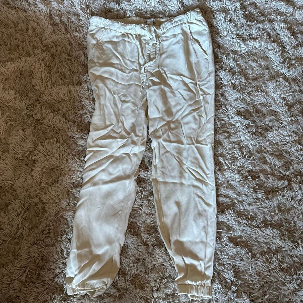 Anthropologie Daily/Ritual 100% lyocell joggers cream 6